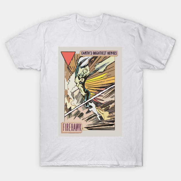 FIREHAWK unleashed v3 T-Shirt by Psychosis Media